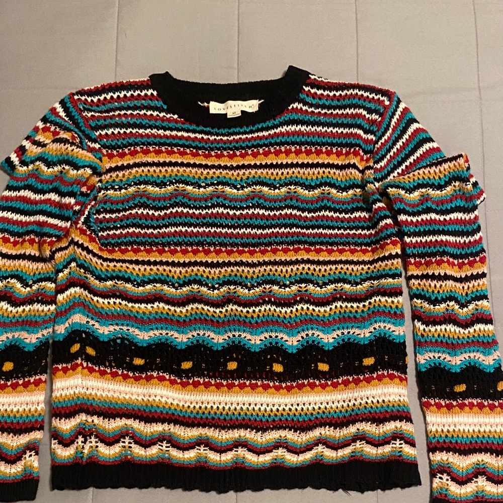 Lovestitch Multicolor Knit Sweater